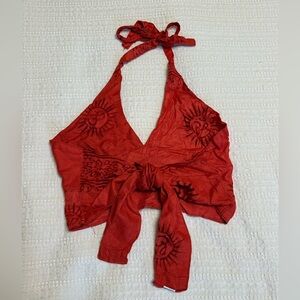 Brand New Halter Top with Om Symbol (Made in India)